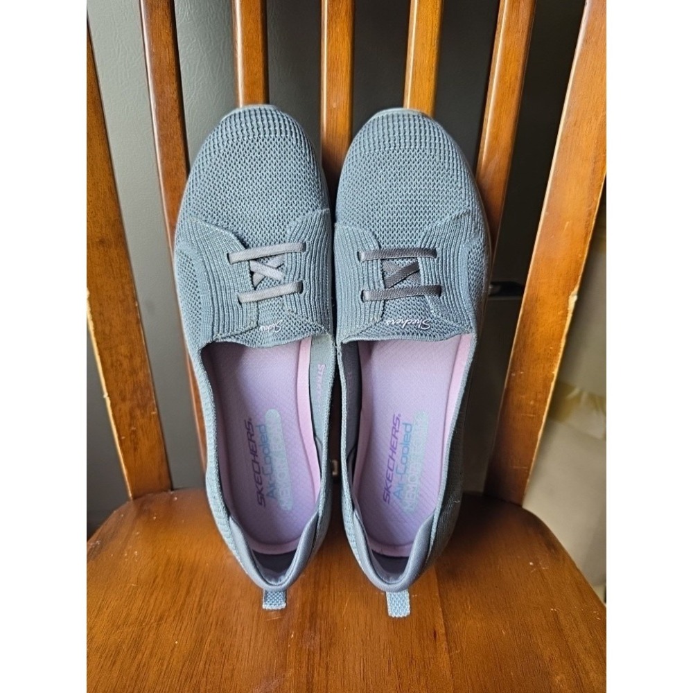 # Skechers 104136‎ Skech-Knit Memory Foam Sz. 11 US Gray Shoes Sneakers